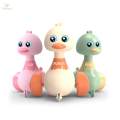 Press Type Walking Ducks Toys 1 2 3 Year Olds Kids Toddlers Learn to Walk Toy. 