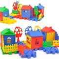 Educational Building Blocks Set For Kids -24 Pcs Plastic Building Block Set Toy For Kids (Multicolor). 