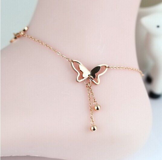 1%20Pcs%20Summer%20Butterfly%20Beads%20Anklet%20Foot%20Chain%20Ankle%20Snow%20Bracelet%20Charm%20Crystal%20Anklet%20Tassel%20Beach%20Vintage%20Foot%20Jewelry%20Gift%20-%20Image%202