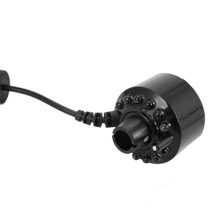 5X 12 LED Industrial Incubator Humidifier Pond Atomizer Air Udifiermih DC 24V Mist Maker Fogger Water Fountain