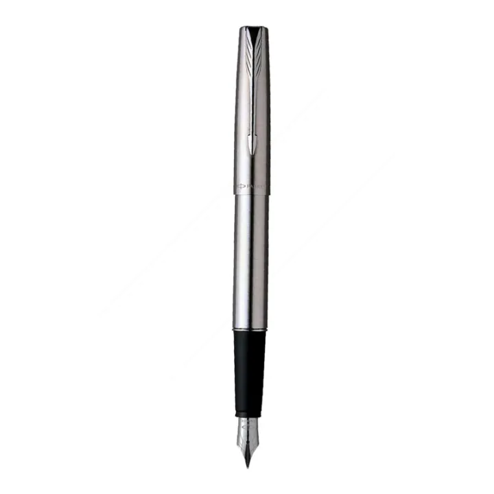 Parker%20Frontier%20Stainless%20Steel%20Fountain%20Pen%20With%20Stainless%20Steel%20Trim%20-%20Image%204