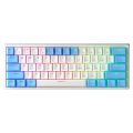 MUCAI MK61 USB Gaming Mechanical Keyboard Red Switch 61 Keys Wired Detachable Cable RGB Backlit Hot Swappable. 
