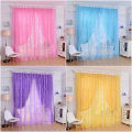 【Aesth Diary Store】Rose Curtains Tulle Window Curtain Living Room Bedroom Kitchen Curtains Sheer Curtains Professional design. 