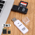 2 In 1 Card Reader USB 3.0 Micro SD TF Memory Card OTG Adapter PC Laptop Extension Converter Fast Data Mobile Phone Card Reader. 