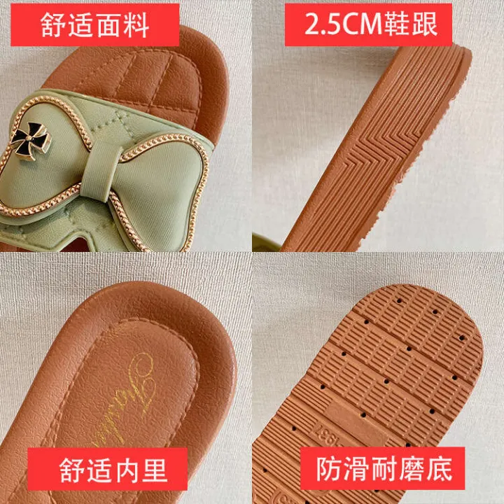 Outsider%20Popular%20Beach%20Shoes%20Fashionable%20Trendy%20Flat%20Bottom%20Women's%20Slippers%20-%20Image%204