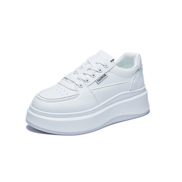 2024%20Spring%20New%20Korean%20Version%20Ins%20Tide%20Little%20White%20Shoes%20School%20Girls%20Board%20Shoes%20Thick-soled%20Heightened%20Flatwood%20Casual%20Shoes%20HB71%20-%20Image%205