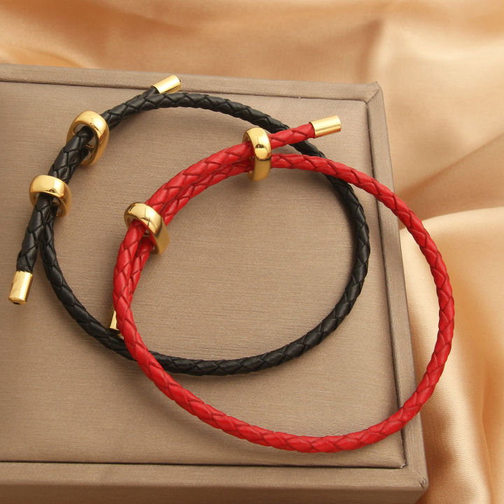 3MM%20Vintage%20Texture%20Leather%20Waxed%20Cord%20Women%20Jewelry%20for%20Men%20Bracelets%20Luxury%20Gold%20Plated%20Copper%20Adjustable%20Black/Red%20Bangles%20-%20Image%206