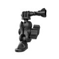TELESIN Action Camera Motorcycle Rear-view Mirror Mounting Bracket 360° Rotation Action Camera Mount Adapter Replacement for GoPro Hero 9/8/7/6/5 Sports Cameras.