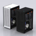 GEEEK A70 Pirate PC A4 sfx New Yinxin Black PC Mini itx Transparent Case. 