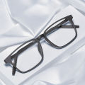 Xin titanium reading glasses men TR90 anti-blue light computer spectacles square-frame presbyopic glasses 100- 400.