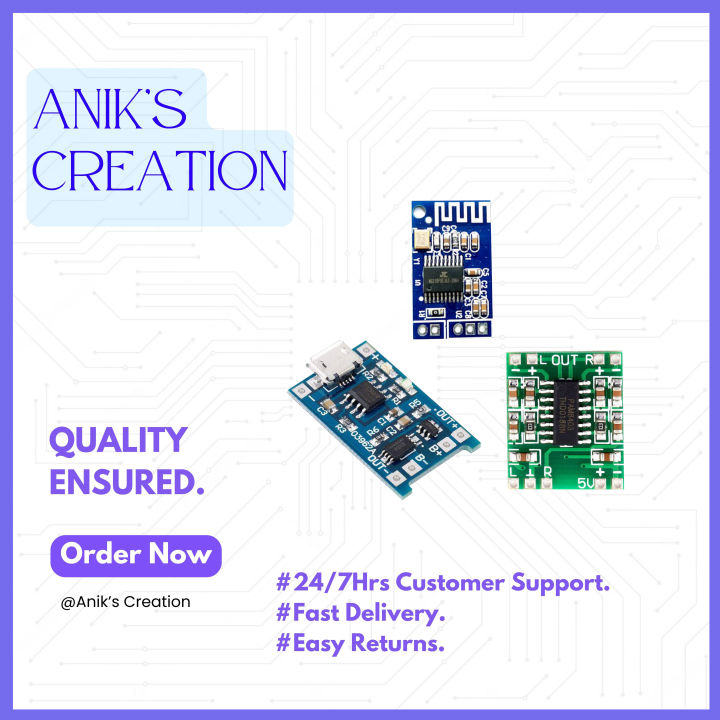 Audio +Bluetooth+ Charging Module Combo Pack | Daraz.com.bd
