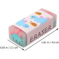 Dinosaur Erasers Cute Novelty Pencil Erasers, Fun Animal Erasers Bulk for Kids, Soft Erasers Desk Pets, Classroom Homework Rewards Games Prizes School Office Art Supplies Gifts. 