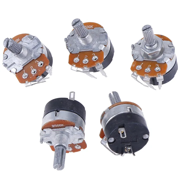 5PCS%20Switch%20Carbon%20Potentiometer%20B500K%20WH138-4%20Ohm%20Single%20Linear%20With%20Switch%20-%20Image%206