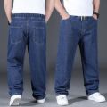 10XL Oversize Jeans Men Breathable Loose Trousers Male Casual Denim Pants Plus Size 48 46 44 Denim Jeans Men Clothing Streetwear.