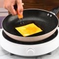 Non-Stick Egg Ring Square-Shaped Stainless Steel Pancake Mold Omelet Maker for Home Cooking Breakfast Prep Diy Muffins Food Presentation Culinary Enthusiast. 