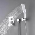 High Pressure Hand Held Shower / Hand Shower ABS Head With SS Chain and Holder. 