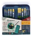 Giorgione Oil Color Wallet Brush Set 11 pcs.