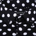 Men's Polka Dot Printing Long Sleeve Shirt Fashion Male Dress Shirts Casual Formal Cotton Black White Dots Youth Clothing.