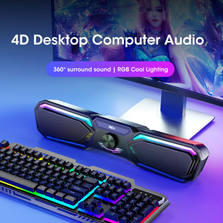 Niye%20Home%20Theater%20Sound%20System%20Bluetooth%205.3%20Speaker%204D%20Surround%20Soundbar%20Computer%20Speaker%20For%20TV%20Soundbar%20Box%20Stereo%20Music%20Box%20-%20Image%202