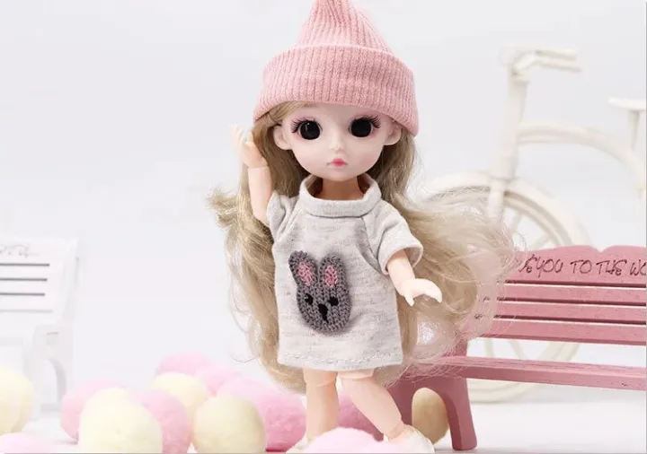 %E3%80%90The%20road%20to%20happiness%20Store%E3%80%91New%20BJD%20Doll%2013%20Movable%20Joint%201/12%20Makeup%20Casual%20Skirt%20Clothing%20Doll%20Accessories%20Play%20House%20Toys%20for%20Girls%20Gift%20-%20Image%206