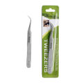 RONSHIN Makeup Professional Eyelash Tweezers 3D Volume Eyelash Extension Tweezer Fan Lash Eyebrow Tweezers. 