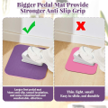 Noise Reduction Mat Sewing Tool for Sewing Machines Reduce Vibrations Prevent Movement and Slipping Table Purple 1Set.
