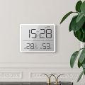 Refrigerator Magnetic Alarm Clock Large Screen Date Temperature Humidity Multi-functional LCD Digital Desktop Table Wall Clocks. 