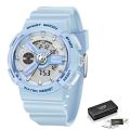 LIGE New Children Watches Cute Kids Watches Sports Cartoon Watch for Girls Boys Rubber Children's Digital LED Wristwatches Reloj.