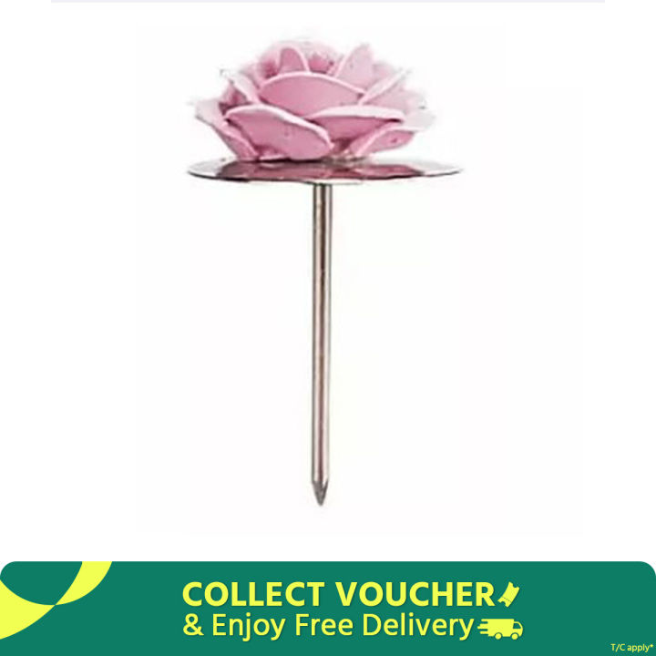 1 Piece Stainless Steel Rose Stand for Cake Decoration