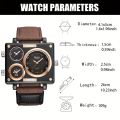 【Flash sale】 Watches Men's Three Zone Watches Men's Quartz Timepieces. 