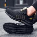 Fashion Men Sneakers Mesh Casual Shoes Lac-up Mens Shoes Breathable Lightweight Walking Sneakers Zapatillas Hombre Size 39-46.