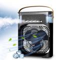 Portable USB Air Cooler Fan with Dream Light and Humidifier. 