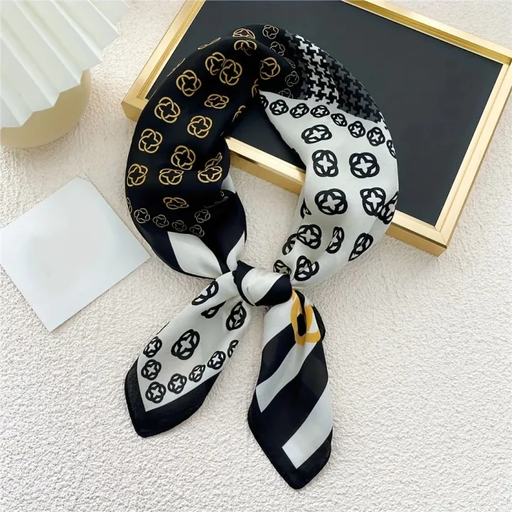 Flower%20Silk%20Square%20Scarf%20Women%20Satin%20Shawl%20Wrap%20Hijab%20Female%20Hair%20Band%20Wrist%20Luxury%20Headkerchief%2070*70cm%20Echarpe%202024%20Bandana%20-%20Image%205