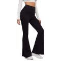Women's Spring/Summer New High Waist Slimming Long Pants Casual Pants Yoga Pants Sports Running Micro La. 