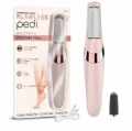 Pretty Gril Flawless Pedi Electronic Pedicure Tool with Two Roller Heads & Charging Cable. 