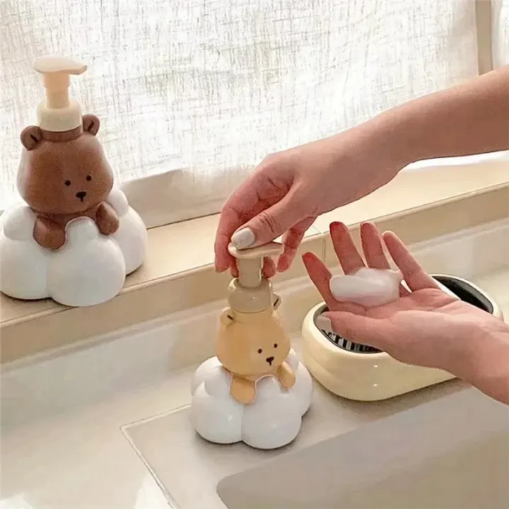 With%20Refillable%20Containe%20Shampoo%20Pump%20Bottle%20Fun%20and%20Functional%20Bathroom%20Accessory%20250ml%20Milk%20Tea%20Color%20-%20Image%202
