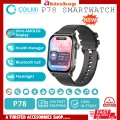 Colmi P78 AMOLED Smart Watch Waterproof Rotating Crown Bluetotoh Calling Smart Watch Long Battery Back Up. 