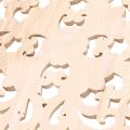 Wooden Mouldings Decal-4x Wooden Decal-Wood color.