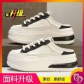Medium heel slippers, flat rubber toe toe sandals, women's casual sports shoes.