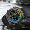 SKMEI Sports Electronic Watch Men's Outdoor Sports Compass Electronic Watch Multifunctional Waterproof LED Watch 2209. 