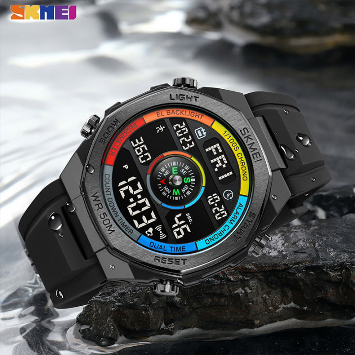 SKMEI%20Sports%20Electronic%20Watch%20Men's%20Outdoor%20Sports%20Compass%20Electronic%20Watch%20Multifunctional%20Waterproof%20LED%20Watch%202209%20-%20Image%207