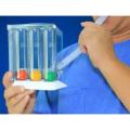 Respirometer Breathing Exerciser3 Balls Breathing Trainer Vital Capacity Exerciser Spirometer Breathing Respiratory Exerciser Lung Function Training Instrument.
