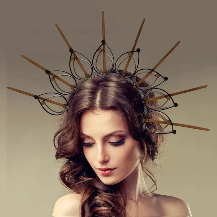Greek%20Lolita%20Halocrown%20Virgin%20SunGoddess%20Baroque%20Tiara%20Crown%20Exaggerated%20Spiked%20Tiara%20Headband%20Girls%20Hair%20Accessories%20Headpiece%20-%20Image%206