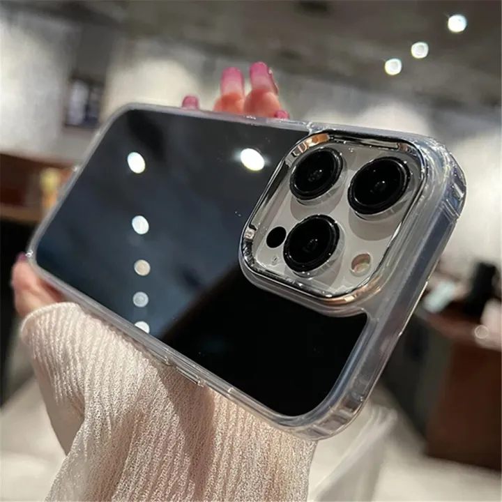 Luxury%20Plating%20Make%20Up%20Mirror%20Phone%20Case%20For%20iPhone%2011%2012%2013%2014%2015%20Pro%20Max%20Mini%20XR%20X%20XS%208%207Plus%20SE%20Hard%20Acrylic%20Shockproof%20Cover%20-%20Image%207