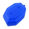 Wal 1pc Blue Plastic Racket Ball Trainer Single Tennis Practice Base Device Kit.