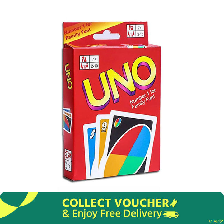 UNO: Classic Giant UNO, Multicolor- 108 pcs