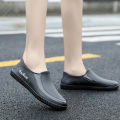 Four Seasons Thick Bottom Short Tube Rubber Shoes Soft Bottom Student Sweet Non-Slip Shoe Cover Middle and Low Top Rain Boots Female Kitchen.