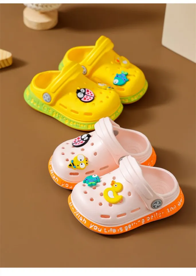 Children's Shoes Summer Kids Hole Shoes Outside Wear Beach Non