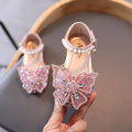 【The-Best】 Summer Girls Sandals Fashion Sequins Rhinestone Girls Princess Shoes Baby Girl Shoes Flat Heel Sandals Size 21-35. 