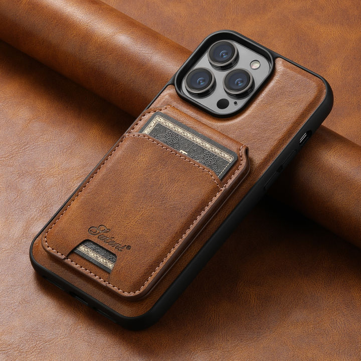 Alien%20Luxury%20Magnetic%20Card%20Holder%20Leather%202%20in%201%20Phone%20Case%20For%20iPhone%2015%2014%2013%2012%20Pro%20Max%20Samsung%20S%2022%2023%20Ultra%20Plus%20Detachable%20Cover%20-%20Image%202